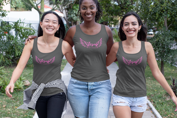 Women's Jesus Is My Wingman Gym Tank - All JOY Inspired